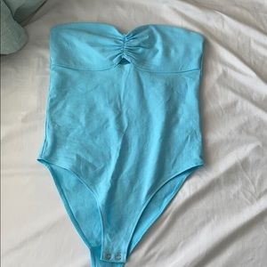 Brand new blue bodysuit